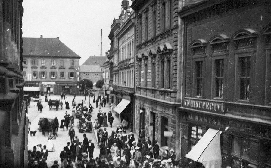 Knihkupectví Jan Hanták (okolo 1910)