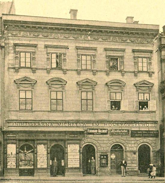 Knihtiskárna M. E. Holakovský a knihkupectví B. A. Keil (1900) 