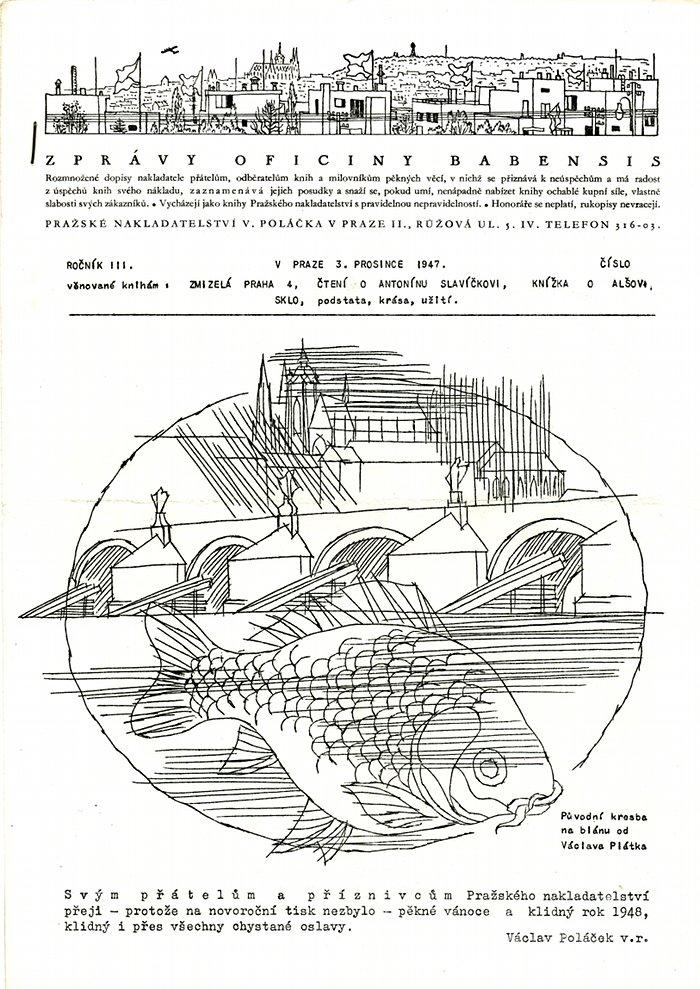 Nakladatelský věstník Zprávy Oficiny Babensis (1947)