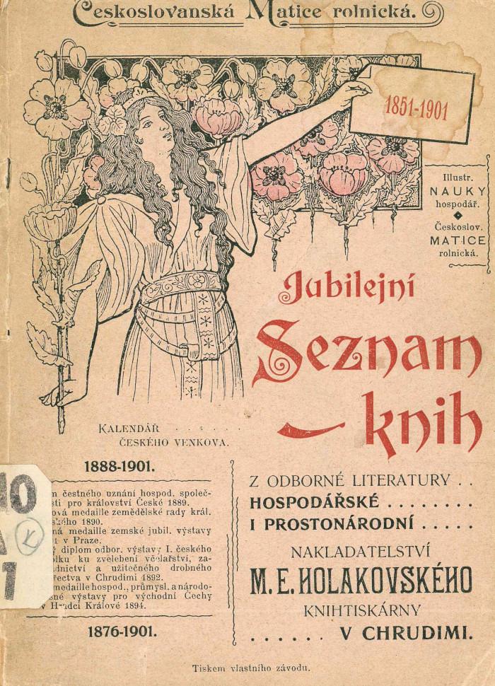 Seznam knih nakladatelství M. E. Holakovského (1901)